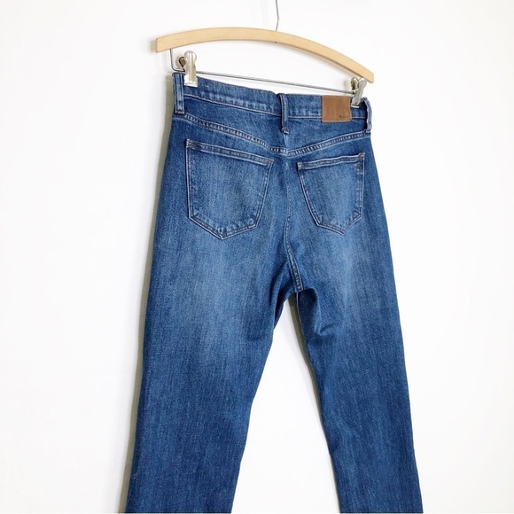 Madewell straight crop distressed jeans - Picture 5 of 14